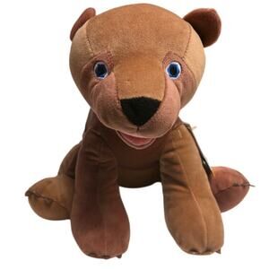 Kohls Cares Brown Bear Brown Bear Plush Stuffed Animal 12" Eric Carle EUC